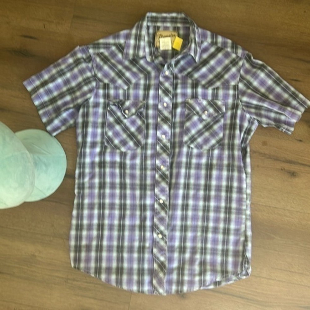Wrangler Western Shirt !! Medium